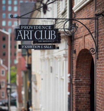 providence art club exterior sign