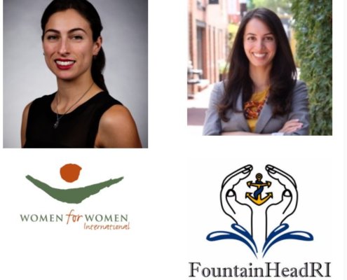 women for women spotlight headshots and fountainhead logo