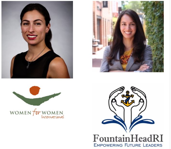 women for women spotlight headshots and fountainhead logo