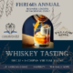 whiskey tasting event flyer