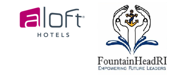 Combined logos of Aloft Hotels and FountainHead RI