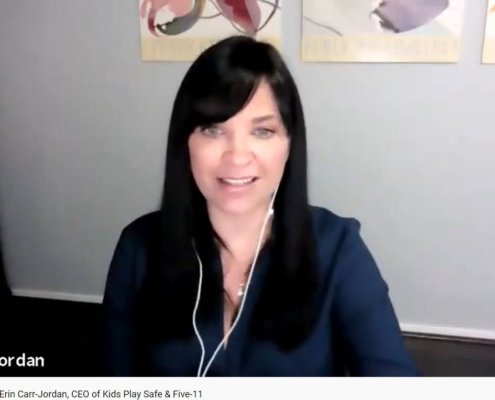 FHRI LIVE Spotlight: Erin Carr-Jordan, CEO of Kids Play Safe & Five-11 ...